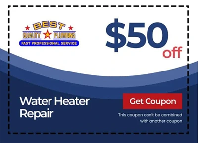 $50 Off Water Heater Coupon