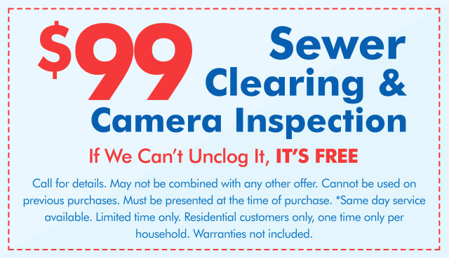 $99 drain cleaning-coupon